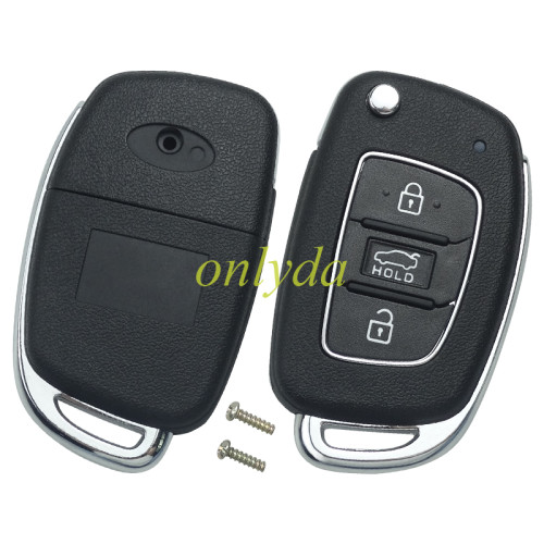 New Hyundai 3 button key blank ,please can choose key blade