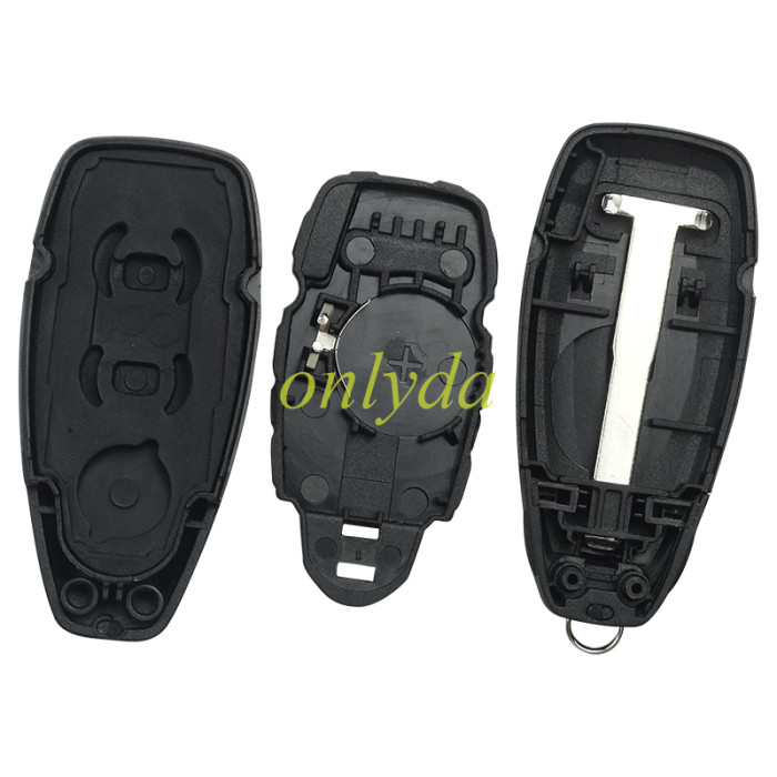 For Ford Focus 2 button  keyless remote key  with 434mhz without chip fcc ID :KR55WK48801