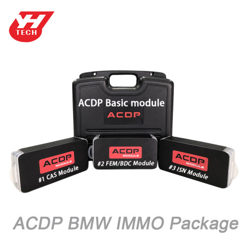 Yanhua Mini ACDP IMMO Package  for BMW CAS1/2/3/3+/4/4+ FEM/BDC add key all-key-lost mileage reset FEM/BDC Restore