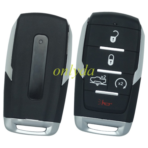For Chrysler 4+1 button  key shell with key blade  with light