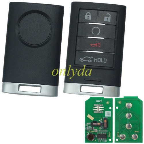 For Cadillac 5 buttonsmart keyless remote for Cadillac、Buick GL8、Dodge(SRS,ATS,XTS etc year before 2015)Frequency 315MHzFcc ID:NBG009768T