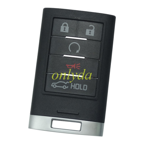 For Cadillac 5 buttonsmart keyless remote for Cadillac、Buick GL8、Dodge(SRS,ATS,XTS etc year before 2015)Frequency 315MHzFcc ID:NBG009768T