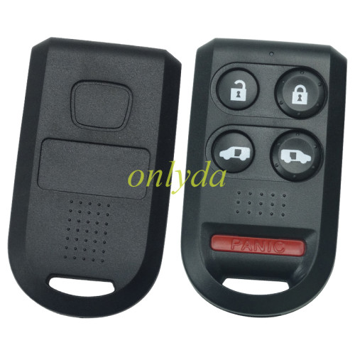 For Honda 4+1 button remote key  313.8mhz for Honda Odyssey 2005-2010FCC ID: OUCG8D-399H-AP/N: 72147-SHJ-A21