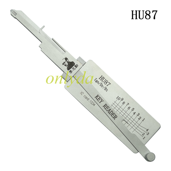 Hu87 Ign/Dr/Bt key reader  locksmith tools used for Suzuki Motorcycle