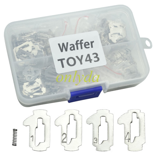 For TOY43 car lock plate repair car lock cylinder lock spring supplies to send spare bombs