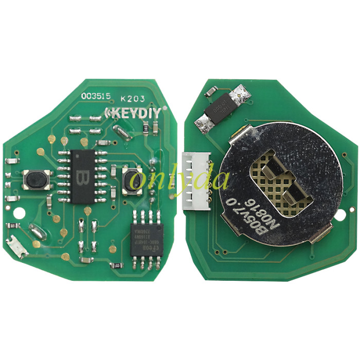 KeyDIY Brand 2 button remote key B05-2