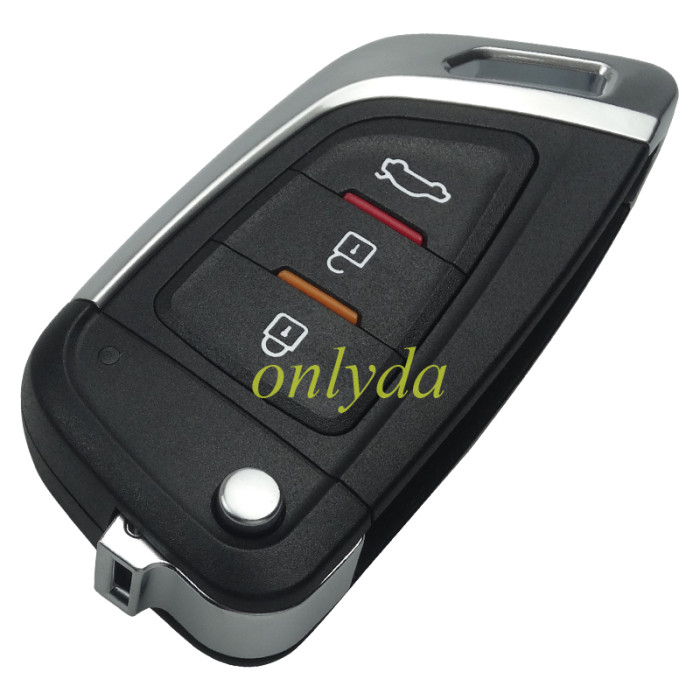 For Xhorse Universal 3 Buttons Wire Remote Car Key  English Version XKKF02EN