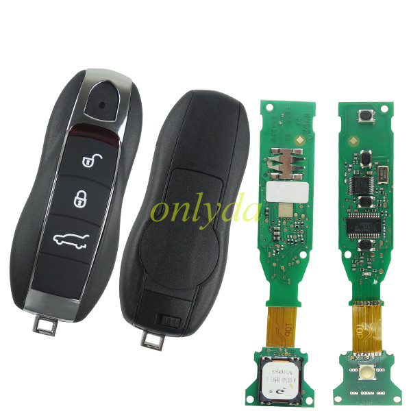 KYDZ brand Porsche 3 button keyless remote key   PCF7945P Chip with 315mhz/433mhz/434mhz