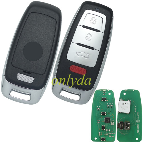KEYDIY Remote key 3+1button ZB08A smart key for KD-X2
