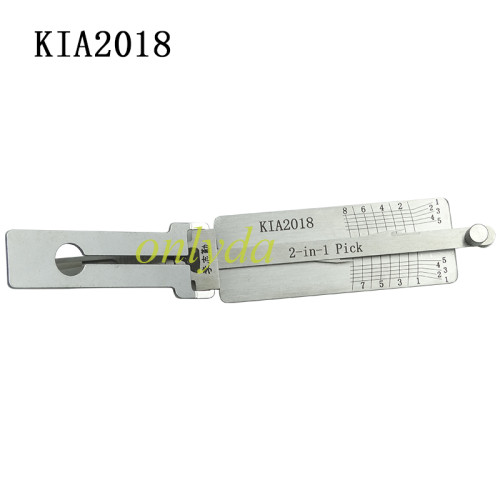 For Kia 2018  SRT2018  year Lishi  2 in 1 decode and lockpick