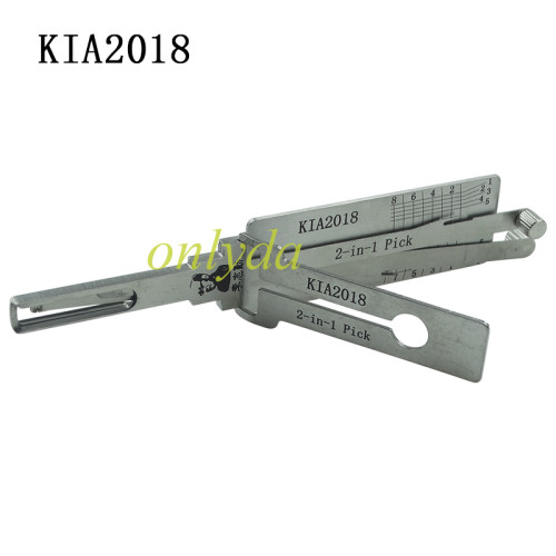 For Kia 2018  SRT2018  year Lishi  2 in 1 decode and lockpick