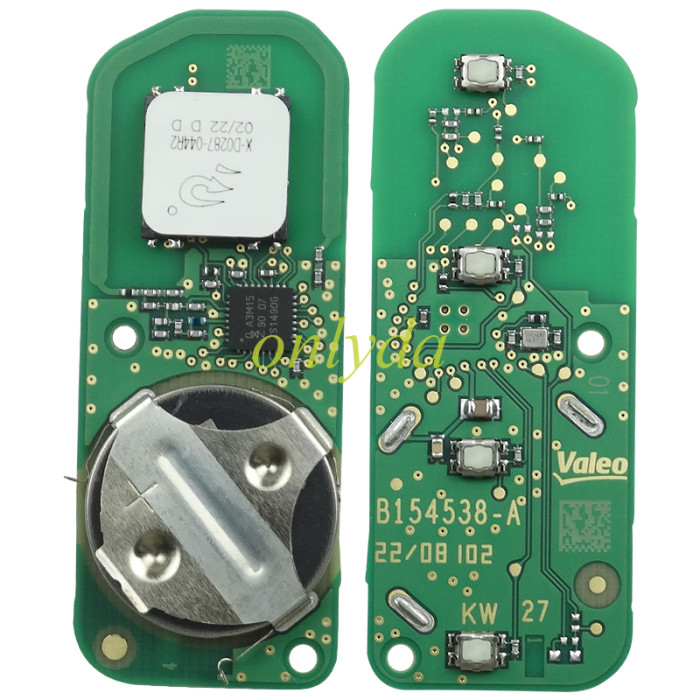Original for GEELY keyless access remote key for2022 Azkarra remote with 4A chips 433.38mhz