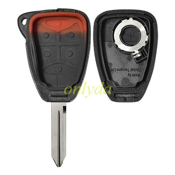 for Stronger Upgrade 3+1 button remote key blank