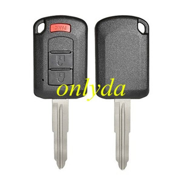 For Stronger upgrade  2+1 button  remote key blank with right blade