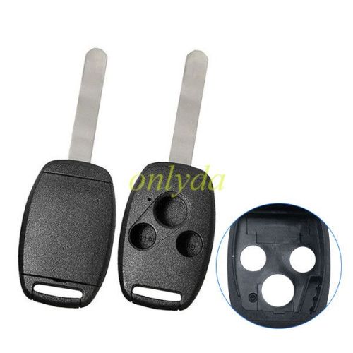 For upgrade 3 buttons remote key shell （With chip slot place)