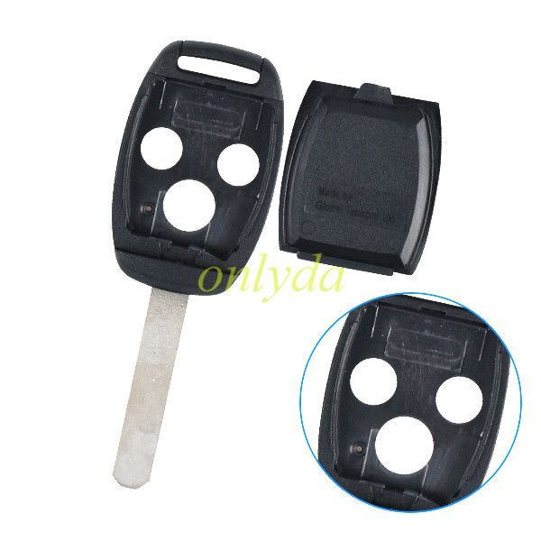 For Stronger upgrade 3 buttons remote key shell （Without chip slot place)