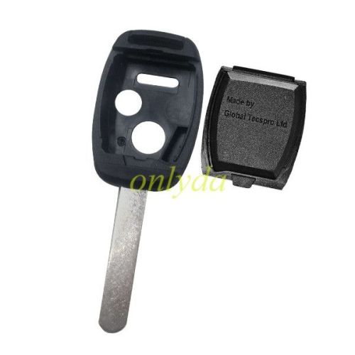 For upgrade 2+1 buttons remote key shell （With chip slot place)