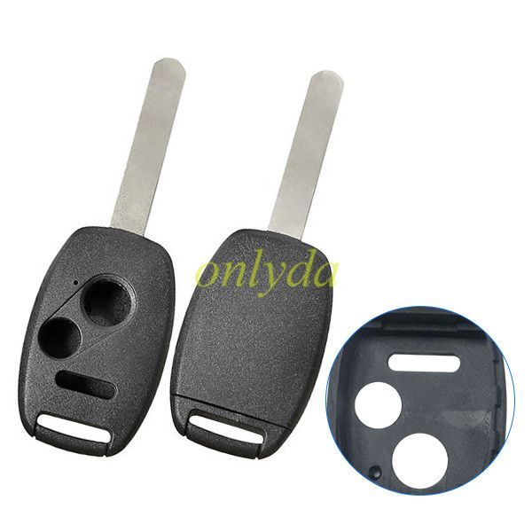 For Stronger upgrade 2+1 buttons remote key shell （Without chip slot place)