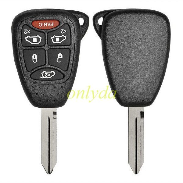 for Stronger Upgrade 5+1 button remote key blank