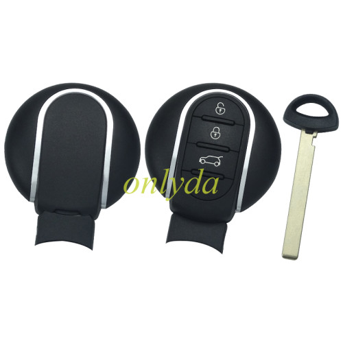 For BMW 3 button mini cooper remote shell without words