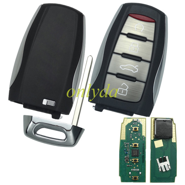 For original new 3608700xsw04a proximity smart key 433.92mhz ask 4a aes chip for great wall haval jolion, darco big dog H6 2021