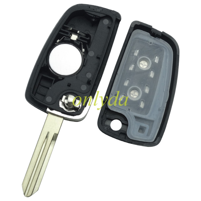 aftermarket   Nissan 2 button  remote key  with PCF7961M 4A chip with  434mhz, FSK