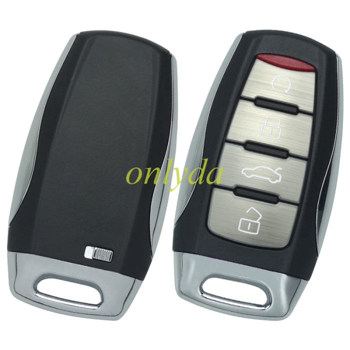 For GWM  Great Wall POE 4 button remote key with trunk  FSK with 434MHZ, with Type 47 Plus transponder chip