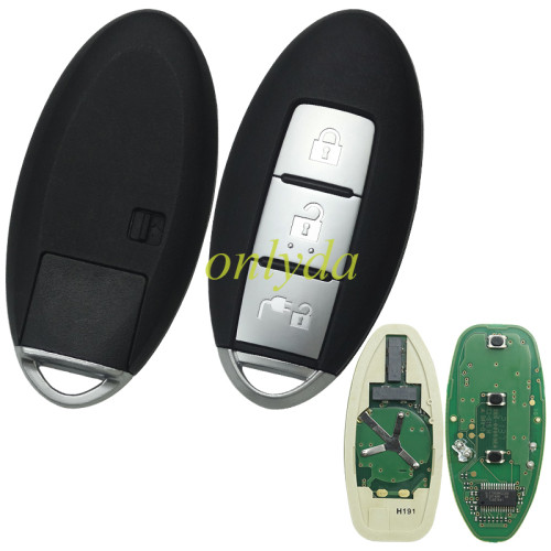 ForOriginal  Nissan 3button remote key  Leaf electric  2019-2021   17LP2170T2 CWTWB1G0169 Hight-AES 4A 433chip