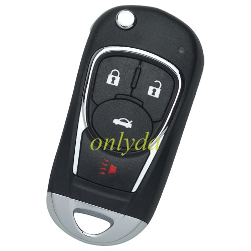 For XHORSE VVDI English Version 3+1 Buttons  XKBU02EN  Buick Style Wire Universal Remote Key   VVDI Key Tool VVDI2