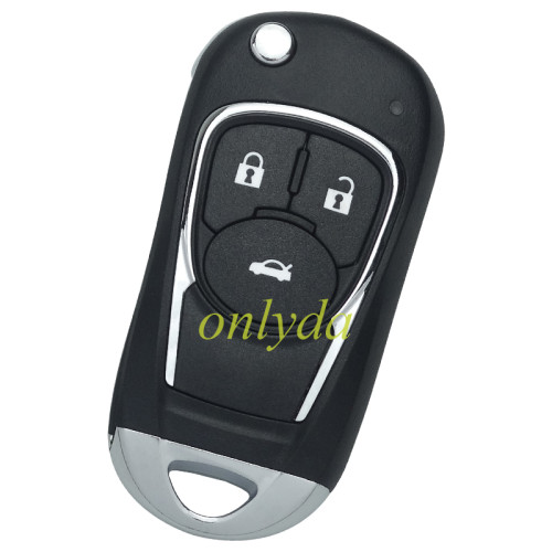 For XHORSE VVDI English Version 3 Buttons  XKBU03EN  Buick Style Wire Universal Remote Key   VVDI Key Tool VVDI2