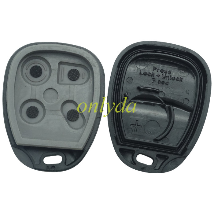 For Buick 3+1 Button key blank with battery part