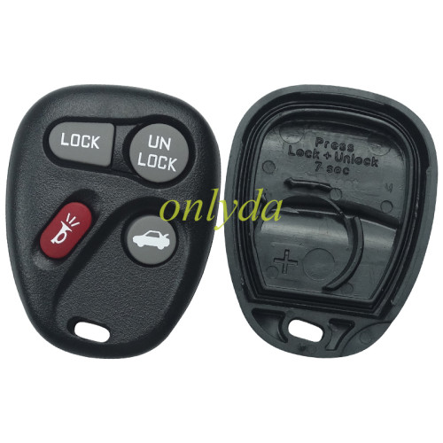 For  GM 3+1 Button key blank with battery part