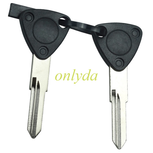 For  Peugeot motorcycle key case with right blade (black)