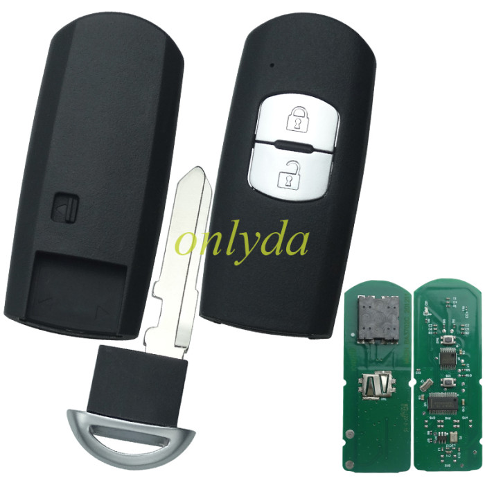 For kydz brand  Mazda 6 keyless 2 button modified remote With 315mhz,PCB SKE11A-02