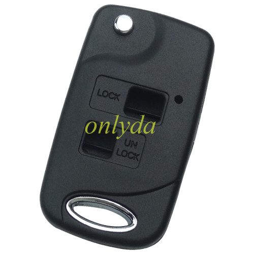 Modified folding remote  key blank for Toyota style TOY43-SH2