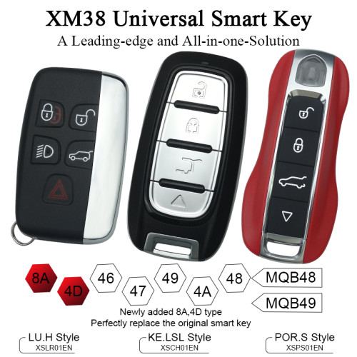 Xhorse XM38 Smartkey all in one solution   XSLR01EN/XSCH01EN/XSPS01EN