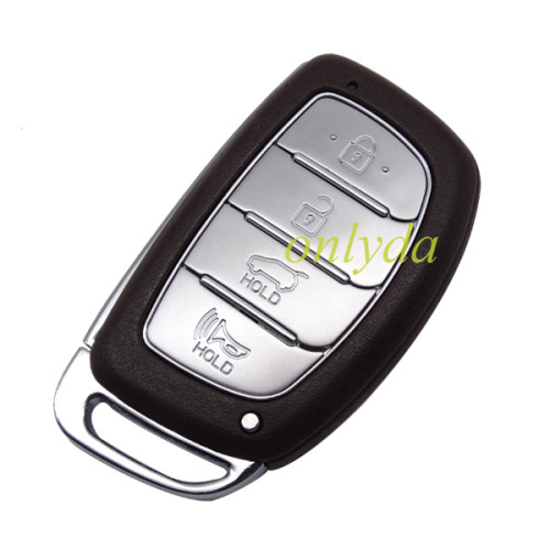 For hyundai 4 button remote key blank