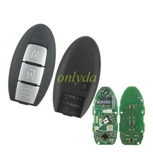 For  OEM nissan 2 button remote key with 315mhz (HITAG AES)4A chip no blade(PCB A2C96096804)