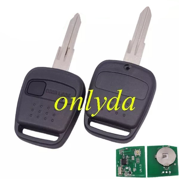 For Nissan bluebird 1 button remote key 315mhz