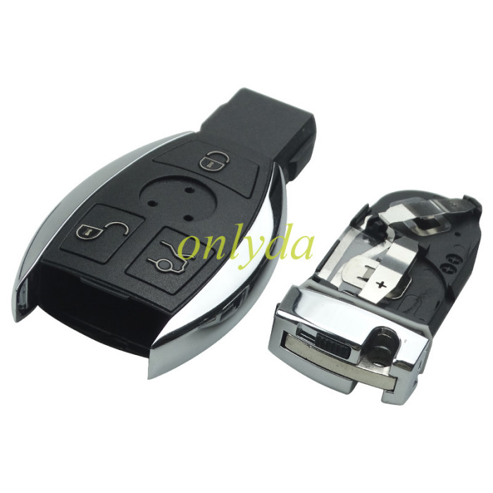 For Benz NEC Before 2013 3 / 3+1button remote key with 315mhz /433 MHZ Keyless go  changeable frequency by button press  The key is only work with the devices that support original Benz key. Such as VVDl, AP. MBTOOL etc