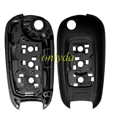 Super Stronger GTL shell for Buick 3 button flip remote key shell with HU100 blade