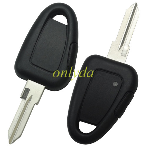 For Fiat 1 button remote  key blank with GT10 balde 