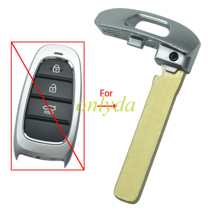 For Hyundai flip remote key blank blade