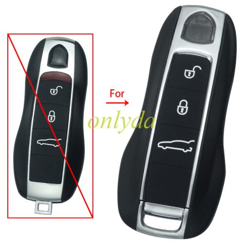 For Porsche 3 button Modified remote key