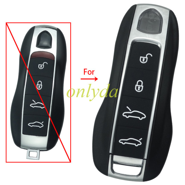 For Porsche 4 button Modified remote key