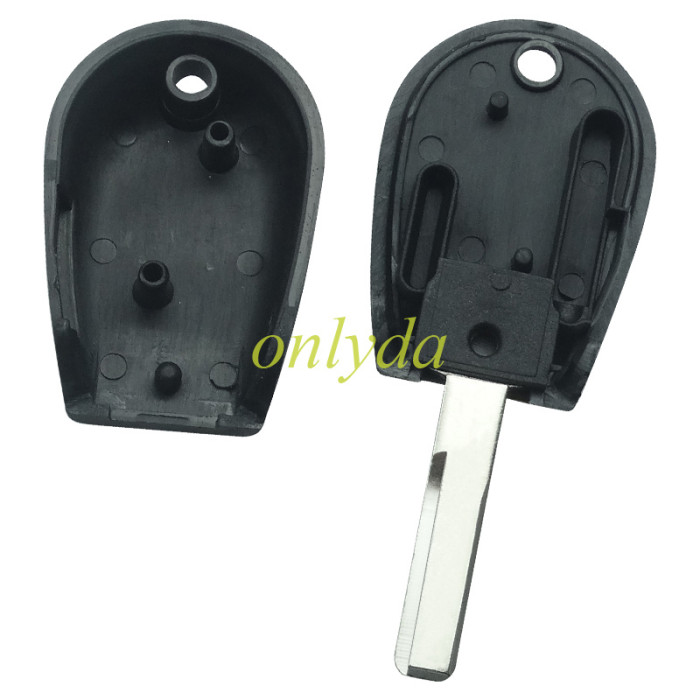 Alfa Transponder  key blank with black color
