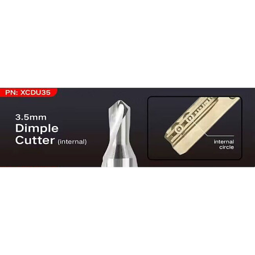 XCDU35 3.5mm Dimple cutter (Internal)