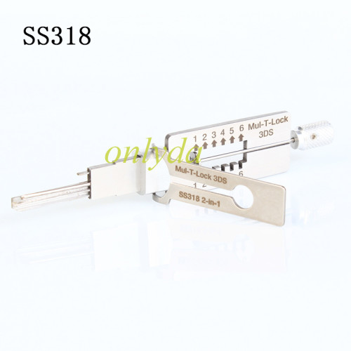SS318 Cvivil 2-in-1 for  Mul-T-Lock 3DS