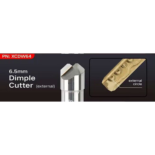 XCDW64  6.5mm Dimple Cutter(external)