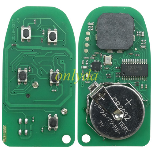 for Chrysler  keyless  remote key with 434mhz with PCF7945A/ HITAG2 / 46 chip  use for 2014-2018  DODGE RAM 433mhz ASK   FCC ID: GQ4-54T     OE:68141580AE/AC/AF/AG/AB